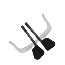 Carbon Fiber Aero Bars 340mm Clip On Bullhorn Road Bike 3K Glossy