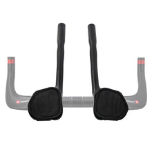 Carbon Fiber Aero Bars 340mm Clip On Bullhorn Road Bike 3K Glossy