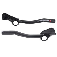 Carbon Fiber Aero Bars 340mm Clip On Bullhorn Road Bike 3K Glossy