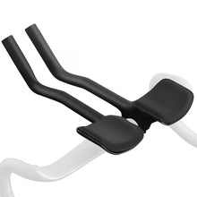 Carbon Fiber Aero Bars 340mm Clip On Bullhorn Road Bike 3K Glossy