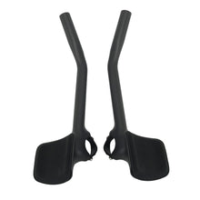 Carbon Fiber Aero Bars 340mm Clip On Bullhorn Road Bike 3K Glossy