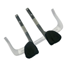 Carbon Fiber Aero Bars 340mm Clip On Bullhorn Road Bike 3K Glossy
