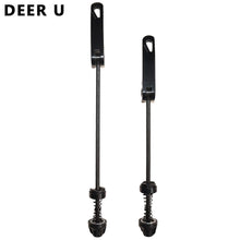 Road MTB Front Rear Quick Release Skewers 145 180 Pair