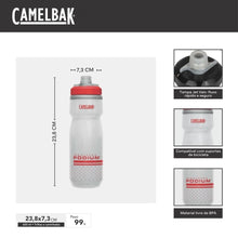 CamelBak Podium Chill Insulated Squeeze Water Bottle 21 oz Black