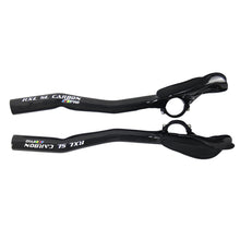 Carbon Fiber Aero Bars 340mm Clip On Bullhorn Road Bike 3K Glossy