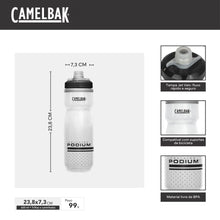 CamelBak Podium Chill Insulated Squeeze Water Bottle 21 oz Black