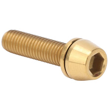 Titanium Alloy Bike Stem Bolts 3Pcs M5x20 M6x20 With Gasket Colorful