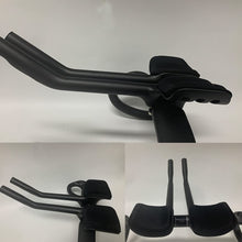 Carbon Fiber Aero Bars 340mm Clip On Bullhorn Road Bike 3K Glossy