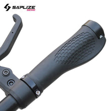 SAPLIZE Aluminum Double Lock On Bike Grips Ergonomic Anti Slip TPE