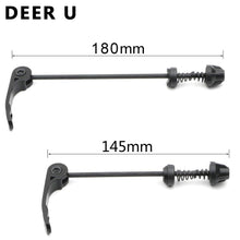 Road MTB Front Rear Quick Release Skewers 145 180 Pair