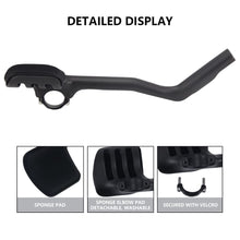 Carbon Fiber Aero Bars 340mm Clip On Bullhorn Road Bike 3K Glossy