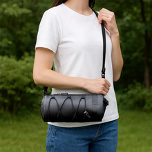 2.5L Waterproof Bike Handlebar Bag With Zipper And Shoulder Strap