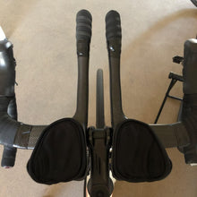 Carbon Fiber Aero Bars 340mm Clip On Bullhorn Road Bike 3K Glossy
