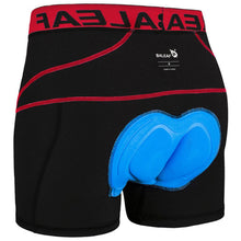 Baleaf 3D Padded Mens Bike Shorts Moisture Wicking Polyester Spandex