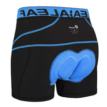 Baleaf 3D Padded Mens Bike Shorts Moisture Wicking Polyester Spandex