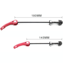 Road MTB Front Rear Quick Release Skewers 145 180 Pair