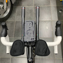 Carbon Fiber Aero Bars 340mm Clip On Bullhorn Road Bike 3K Glossy