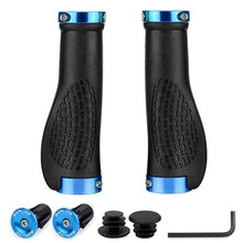 SAPLIZE Aluminum Double Lock On Bike Grips Ergonomic Anti Slip TPE