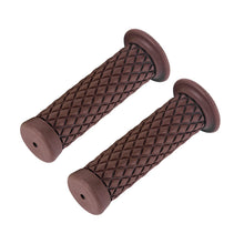 Universal Seven Eighths Left And 1 Right Rubber Grips 125mm Black