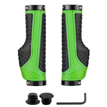 SAPLIZE Aluminum Double Lock On Bike Grips Ergonomic Anti Slip TPE