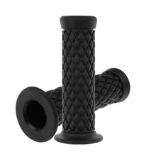 Universal Seven Eighths Left And 1 Right Rubber Grips 125mm Black