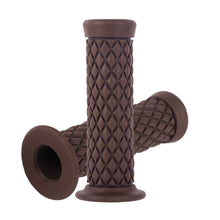 Universal Seven Eighths Left And 1 Right Rubber Grips 125mm Black