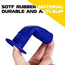 7/8 Inch ATV Handlebar Grips, Soft Rubber, Universal Fit Quad