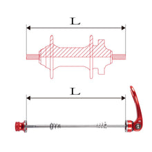 CNC Quick Release Skewer Front Rear Wheel Axle For Mountain Road Bikes