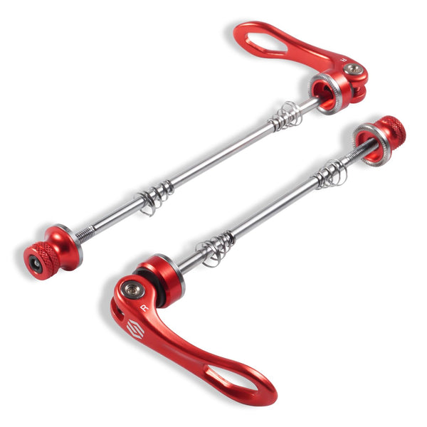 CNC Quick Release Skewer Front Rear Wheel Axle For Mountain Road Bikes