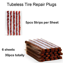 Tubeless Tire Repair Rope Plugs Pack 30 Refills For Road MTB Bikes