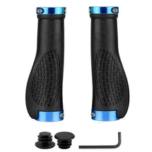 SAPLIZE Aluminum Double Lock On Bike Grips Ergonomic Anti Slip TPE