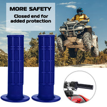 7/8 Inch ATV Handlebar Grips, Soft Rubber, Universal Fit Quad