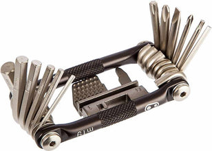 Crankbrothers M19 Multi Tool Matte Black Red High Tensile Steel