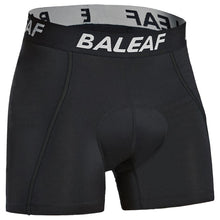 Baleaf 3D Padded Mens Bike Shorts Moisture Wicking Polyester Spandex