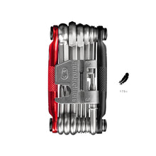 Crankbrothers M19 Multi Tool Matte Black Red High Tensile Steel