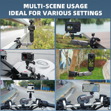 Aluminum Bike Mount Clamp With Adapters For Insta360 X5 X4 X3 Go 3S