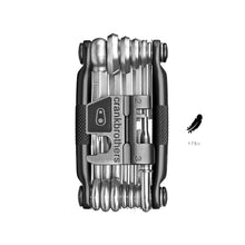 Crankbrothers M19 Multi Tool Matte Black Red High Tensile Steel