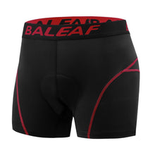 Baleaf 3D Padded Mens Bike Shorts Moisture Wicking Polyester Spandex