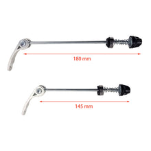 Road MTB Front Rear Quick Release Skewers 145 180 Pair
