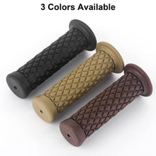 Universal Seven Eighths Left And 1 Right Rubber Grips 125mm Black