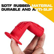 7/8 Inch ATV Handlebar Grips, Soft Rubber, Universal Fit Quad