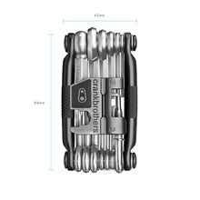 Crankbrothers M19 Multi Tool Matte Black Red High Tensile Steel