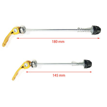 Road MTB Front Rear Quick Release Skewers 145 180 Pair