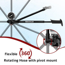 Bucklos Shock Pump 300 400 PSI For MTB Fork Rear Shock Schrader Valve