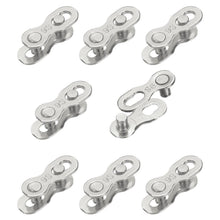 Manganese Steel Bike Master Link 6 7 8 Speed Silver 8 Pcs Replacement