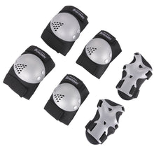 Bosoner Kids Knee Elbow Wrist Pads Set PVC Adjustable Velcro 3 To 15