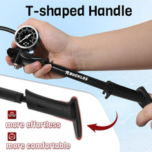 Bucklos Shock Pump 300 400 PSI For MTB Fork Rear Shock Schrader Valve