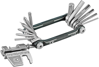 Crankbrothers M19 Multi Tool Matte Black Red High Tensile Steel