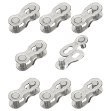 Manganese Steel Bike Master Link 6 7 8 Speed Silver 8 Pcs Replacement