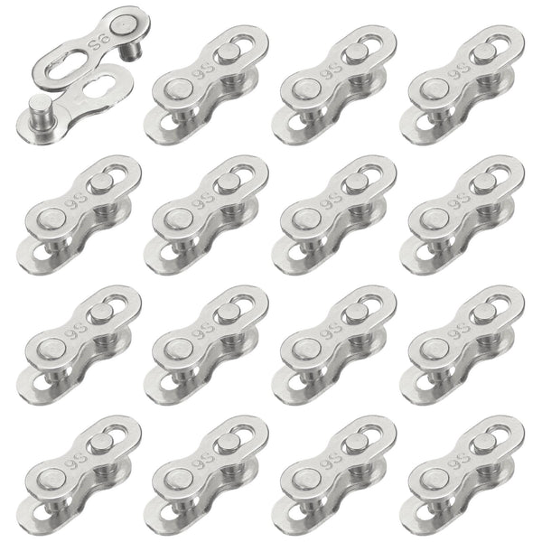 Manganese Steel Bike Master Link 6 7 8 Speed Silver 8 Pcs Replacement
